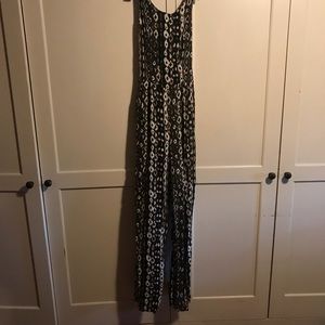 F21 short sleeve, long leg romper